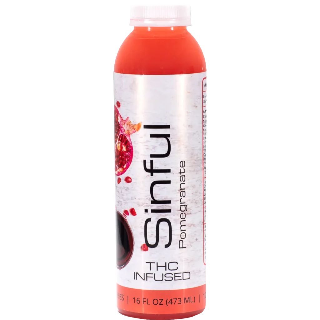 Sinful_THC-Drink_PomegranateFlavor